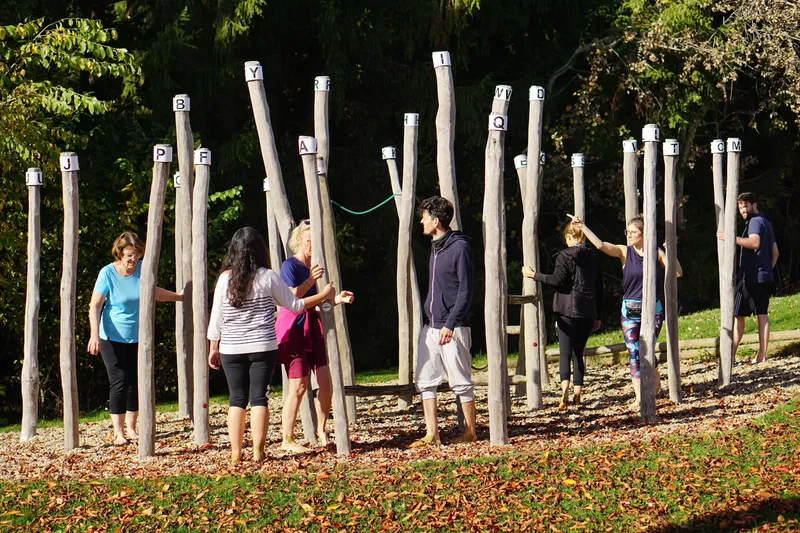 achtsame Rätselübung beim Wohlfühlpfade -Yoga und Fastenretreat